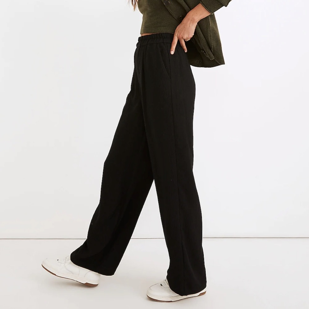 Madewell Pull-on high rise straight pants